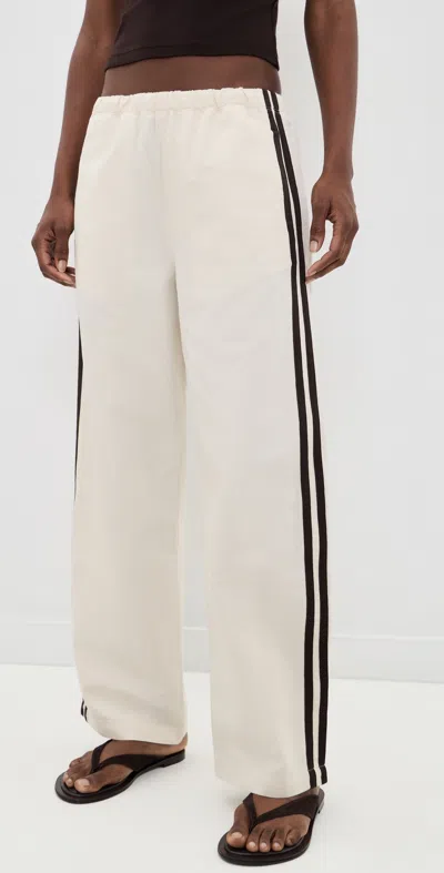 Citizen Of Humanity Aurora Track Pants Cream In Neutral