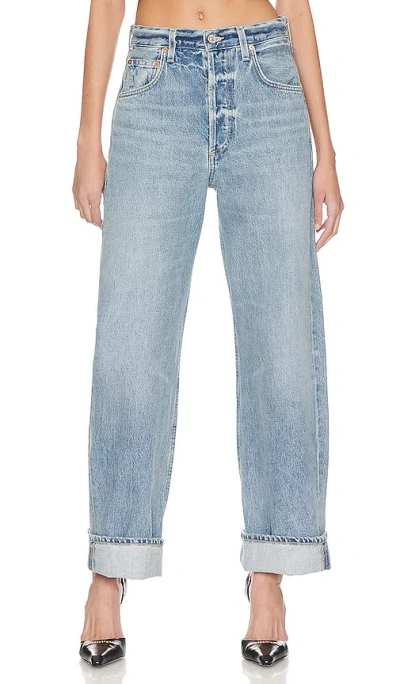 CITIZEN OF HUMANITY AYLA BAGGY CUFFED CROP JEANS