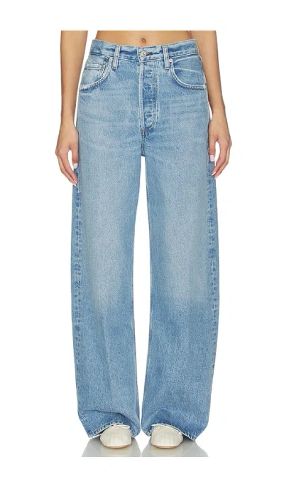 Citizen Of Humanity Ayla Baggy Jeans In Blue