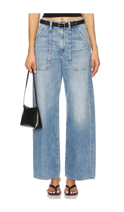 Citizen Of Humanity Ayla Baggy Jeans In Blue