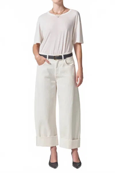 CITIZEN OF HUMANITY AYLA BAGGY JEANS IN PASHMINA