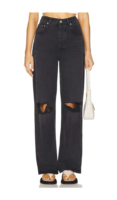Citizen Of Humanity Ayla Baggy Jeans In Black