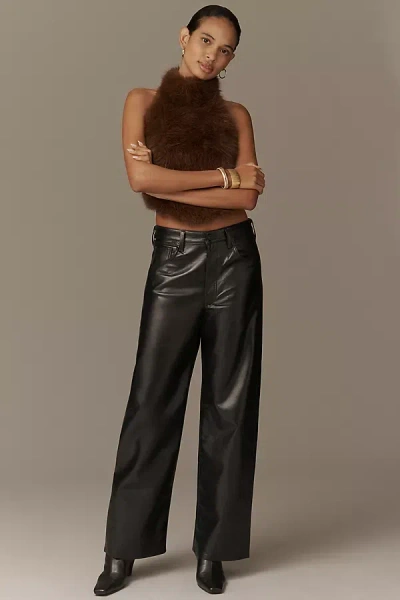 Citizen Of Humanity Ayla Baggy Leather Pants In Multi