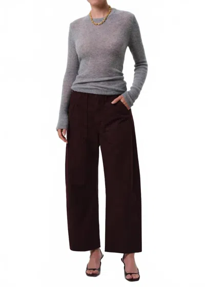 Citizen Of Humanity Ayla Cargo Pant In Mahogany In Brown