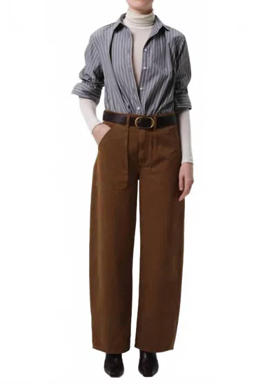 Citizen Of Humanity Ayla Cargo Pants In Bronze In Gray