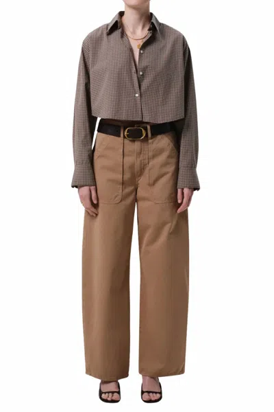 Citizen Of Humanity Ayla Cargo Touser Pants In Tiramisu In Brown
