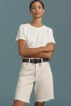 Citizen Of Humanity Ayla Denim Shorts In Neutral