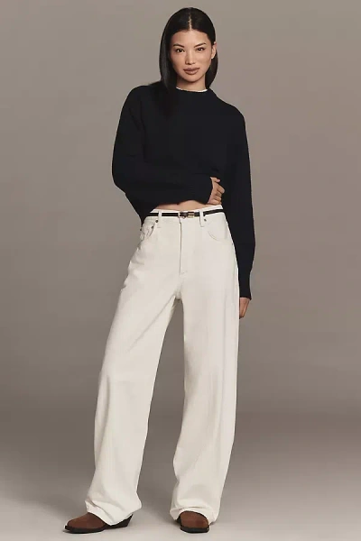 Citizen Of Humanity Ayla High-rise Tapered Jeans In Black