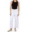 Citizen Of Humanity Ayla Undone Hem Crop Jeans In Black