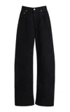 Citizen Of Humanity Ayla Rigid Natural-rise Baggy Jeans In Black