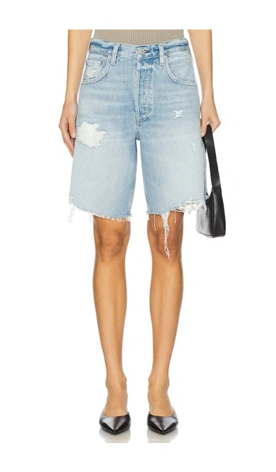 Citizen Of Humanity Ayla Short In Blue