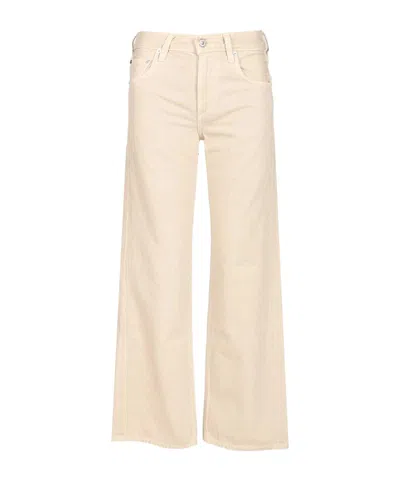 Citizen Of Humanity Belt Loop Casual Pants In Neutral