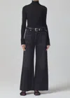 Citizen Of Humanity Beverly Slouch Boot Cut Jeans In Prophecy In Black