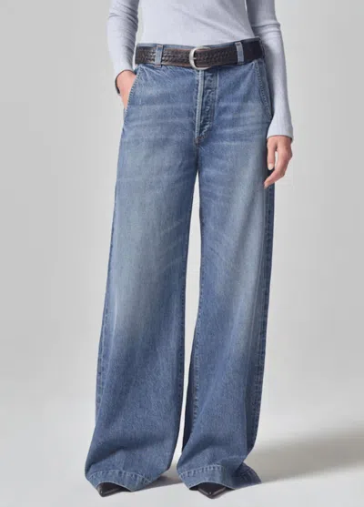 Citizen Of Humanity Beverly Trouser In Pirouette In Blue