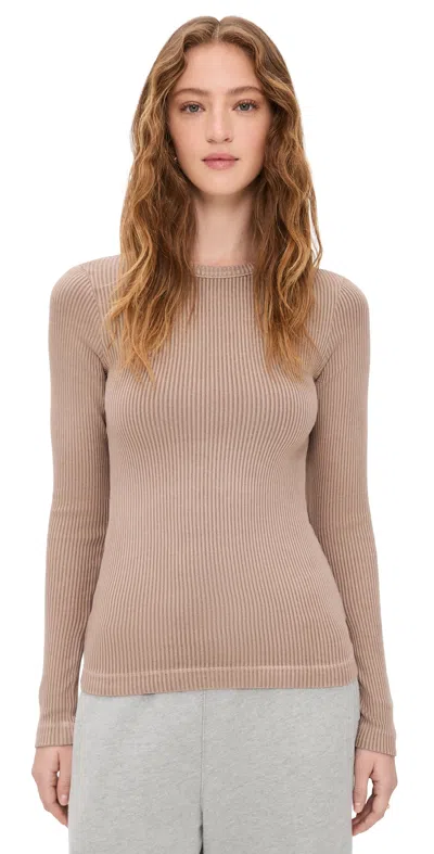 Citizen Of Humanity Bina Crewneck Sandatlas In Neutral