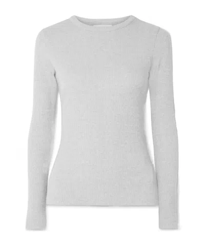 Citizen Of Humanity Bina Ribbed Knit Sweater In White