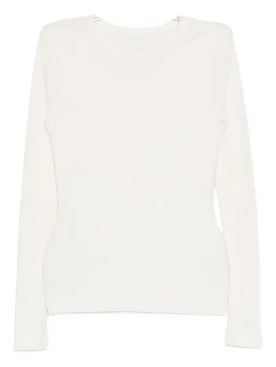 Citizen Of Humanity Bina Crew-neck T-shirt In White
