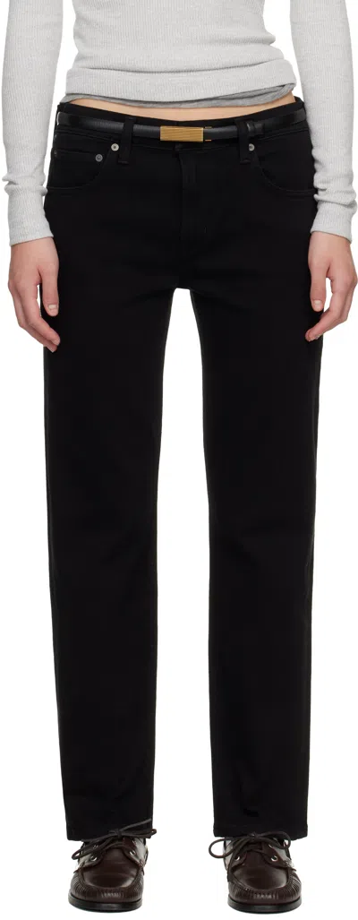 Citizen Of Humanity Anissa Straight Leg Jeans In Black