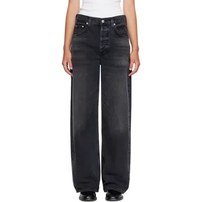 Citizen Of Humanity Black Ayla Baggy Jeans