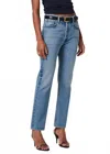 Citizen Of Humanity Blaine High Rise Straight Jeans In Perri In Blue