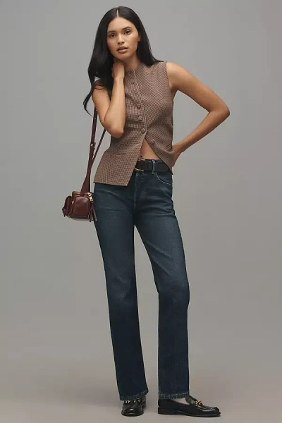 Citizen Of Humanity Blaine High-rise Straight-leg Jeans In Blue