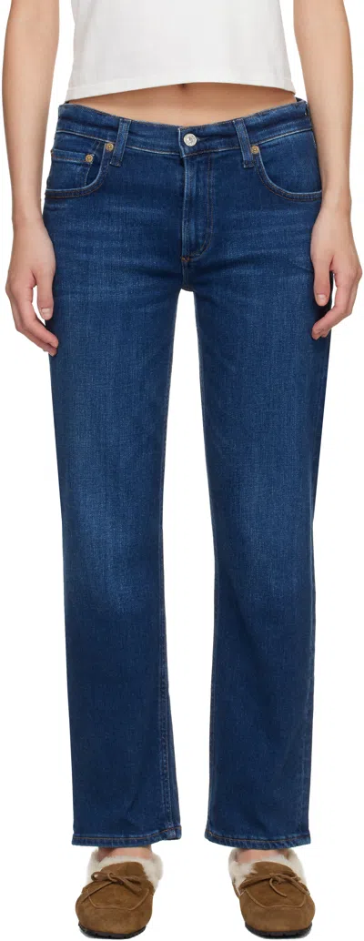 Citizen Of Humanity Anissa Straight Leg Jeans In Blue