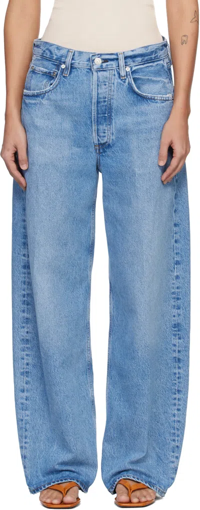 Citizen Of Humanity Ayla Baggy Jeans In Blue