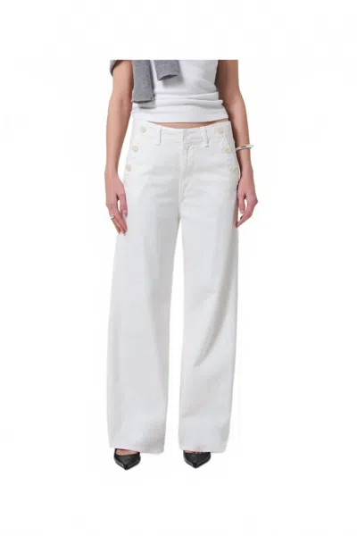 Citizen Of Humanity Boardwalk Trouser In Soft White