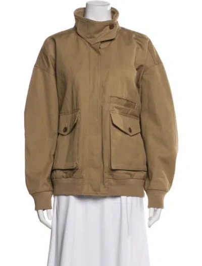 Pre-owned Citizen Of Humanity Bomber Jacket In Neutral