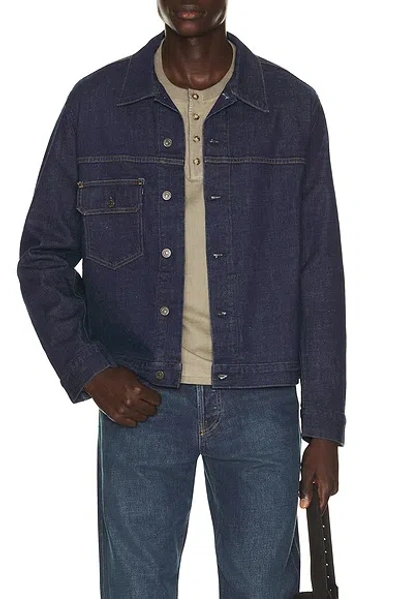 Citizen Of Humanity Box Denim Jacket In Blue