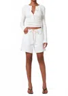 Citizen Of Humanity Brynn Drawstring Short In Fresco In White