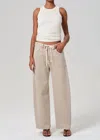 Citizen Of Humanity Citizens Of Humanity Brynn Drawstring High Rise Jeans In Burnished Quartz In Neutral