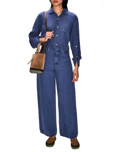 Citizen Of Humanity Brynn Drawstring Trouser In Dark Indigo Stone In Blue