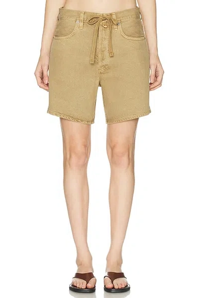 Citizen Of Humanity Brynn Short In Yellow