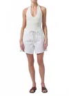 Citizen Of Humanity Brynn High Waist Jean Short In White In Multi