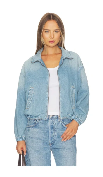 Citizen Of Humanity Bubble Bomber Jacket In Multi