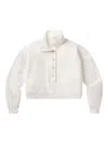Citizen Of Humanity Button-placket Polo Top In White