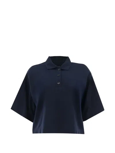 Citizen Of Humanity Button Polo Shirt In Blue