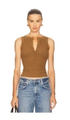 Citizen Of Humanity Caralyn Tank In Brown