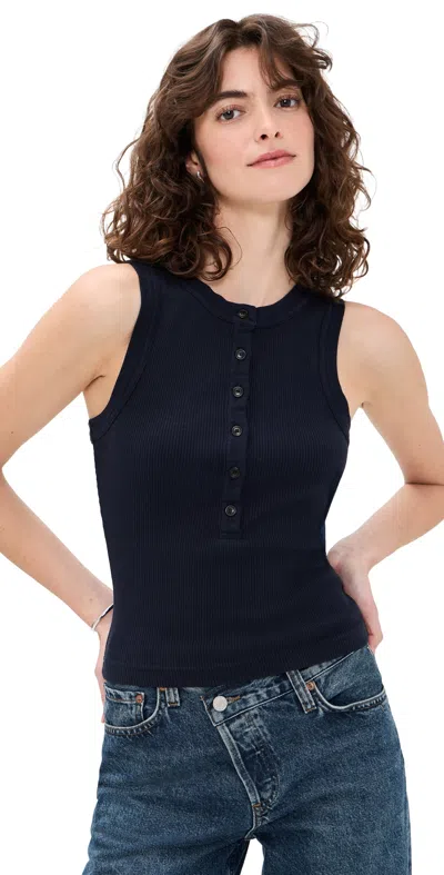 Citizen Of Humanity Caralyn Tank Navy In Blue