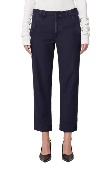 Citizen Of Humanity Carter Utility Pant In True Navy In Blue