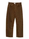 Citizen Of Humanity Citizens Of Humanity Miro Relaxed Tapered Jeans In Sepia Cheetah In Brown