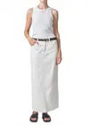 Citizen Of Humanity Circolo Reworked Maxi Skirt In Cannoli In Multi