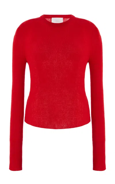 Citizen Of Humanity Citizens Of Humanity Alessia Wool-cashmere Sweater In Red
