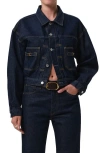 Citizen Of Humanity Citizens Of Humanity Alma Denim Trucker Jacket In Blue