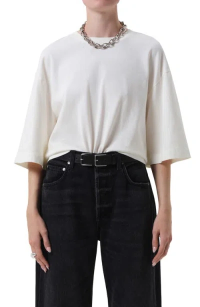 Citizen Of Humanity Citizens Of Humanity Amelia Cotton T-shirt In White