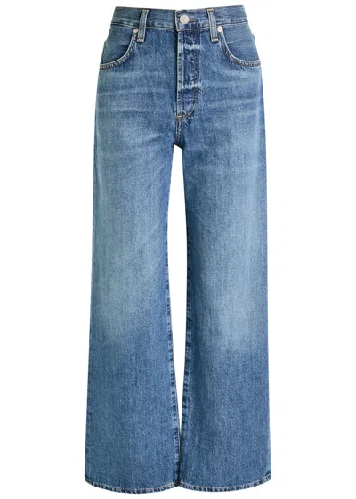 Citizen Of Humanity Citizens Of Humanity Annina Wide-leg Jeans In Blue