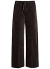 Citizen Of Humanity Citizens Of Humanity Aurora Straight-leg Corduroy Trousers In Black