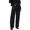 Citizen Of Humanity Citizens Of Humanity Ayla Baggy Recycled Leather Blend Pants In Black