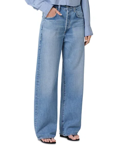 Citizen Of Humanity Citizens Of Humanity Ayla High Rise Baggy Jeans In Cupid In Blue